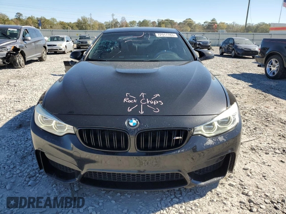 2015 BMW M4 with VIN WBS3R9C50FK332590, listed as a Copart auction lot 72917763 with 100,920 mi miles. Bid and sale history available at carsss.com. Image 5.