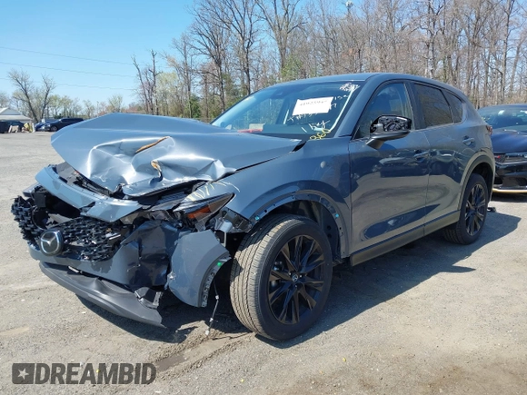 2024 Mazda CX-5 2.5 S Carbon Edition with VIN JM3KFBCL2R0456935, listed as a IAAI auction lot 41925947 with 28,586 mi miles. Bid and sale history available at carsss.com. Image 17.