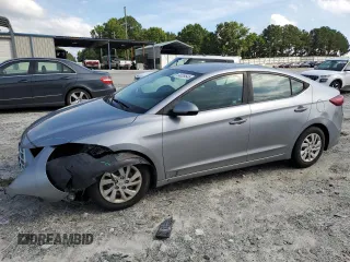 2017 Hyundai Elantra SE with VIN 5NPD74LF7HH168818, listed as a Copart auction lot 58039545 with 95,498 mi miles and Salvage title. Bid and sale history available at DreamBid. Image 1.