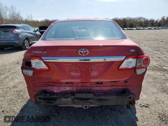2012 Toyota Corolla L with VIN 2T1BU4EE5CC821419, listed as a Copart auction lot 54630385 with 166,401 mi miles and Clean Title. Bid and sale history available at DreamBid. Image 6.