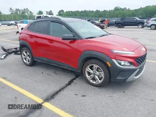 2022 Hyundai Kona SEL with VIN KM8K6CAB0NU761776, listed as a IAAI auction lot 42008216 with 49,652 mi miles and . Bid and sale history available at DreamBid. Image 1.