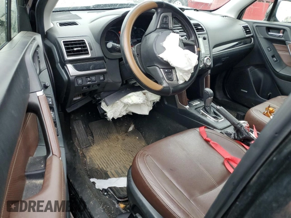 2017 Subaru Forester Touring with VIN JF2SJATC7HH437543, listed as a Copart auction lot 60866985 with 50,532 mi miles and Salvage title. Bid and sale history available at DreamBid. Image 8.