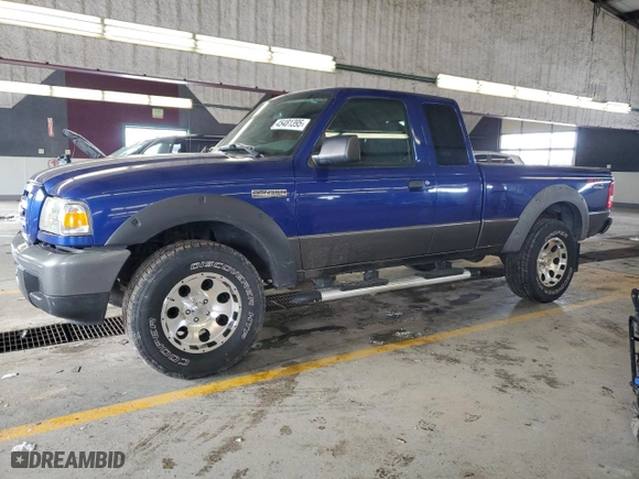 2006 Ford Ranger XLT with VIN 1FTZR45E96PA66913, listed as a Copart auction lot 45481395 with 131,520 mi miles and Salvage Title. Bid and sale history available at carsss.com. Image 1.