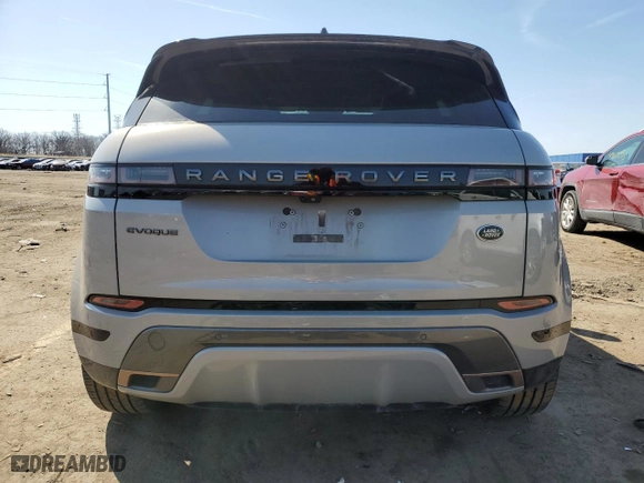 2020 Land Rover Range Rover Evoque First Edition with VIN SALZL2FX6LH026843, listed as a Copart auction lot 48875185 with NaN miles and Salvage Title. Bid and sale history available at carsss.com. Image 6.