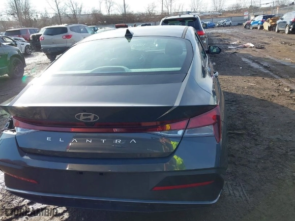 2024 Hyundai Elantra Essential with VIN KMHLM4DG3RU786815, listed as a IAAI auction lot 41310670 with 13,174 mi miles. Bid and sale history available at carsss.com. Image 17.