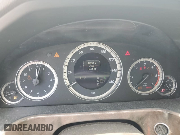 2013 Mercedes-Benz E 350 Luxury with VIN WDDHF2EB5DA704191, listed as a Copart auction lot 58959775 with 105,645 mi miles and Clean title. Bid and sale history available at DreamBid. Image 9.