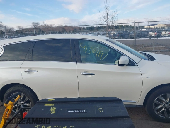 2015 Infiniti QX60 with VIN 5N1AL0MM2FC517425, listed as a IAAI auction lot 41361197 with 145,182 mi miles. Bid and sale history available at carsss.com. Image 13.