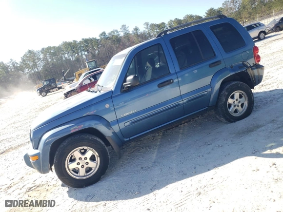 2004 Jeep Liberty Limited with VIN 1J4GL58K04W297888, listed as a Copart auction lot 46644735 with 197,653 mi miles and Salvage Title. Bid and sale history available at carsss.com. Image 1.