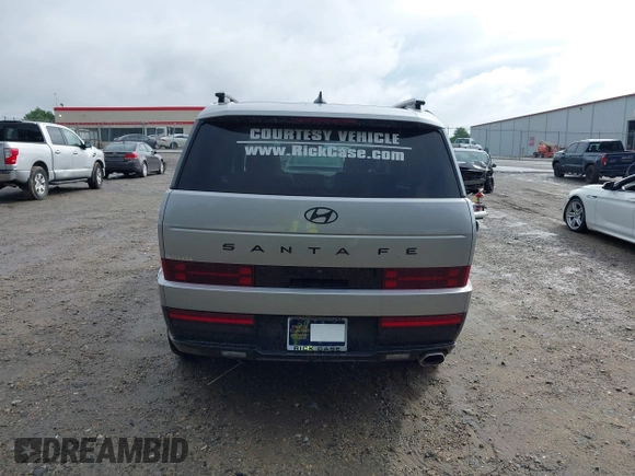 2025 Hyundai Santa Fe Calligraphy with VIN 5NMP54GL5SH071561, listed as a IAAI auction lot 42181010 with 1,324 mi miles and . Bid and sale history available at DreamBid. Image 16.