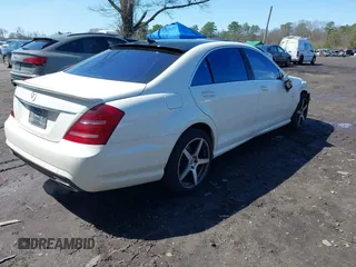 2012 Mercedes-Benz S 550 with VIN WDDNG9EB9CA463453, listed as a IAAI auction lot 41980960 with 84,579 mi miles and . Bid and sale history available at DreamBid. Image 4.