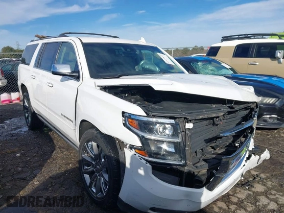 2017 Chevrolet Suburban Premier z VIN 1GNSKJKC9HR117378, wystawiony jako IAAI lot #41610682 z przebiegiem Nie podano mil oraz . Historia ofert i sprzedaży dostępna na DreamBid. Obrazek 1.