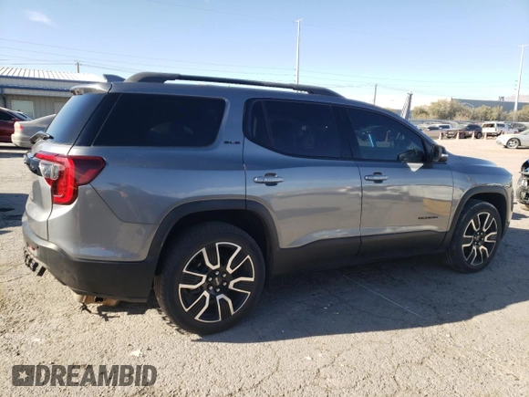 2021 GMC Acadia SLE with VIN 1GKKNKLS5MZ165860, listed as a Copart auction lot 84919044 with 36,425 mi miles and Salvage Title. Bid and sale history available at DreamBid. Image 3.