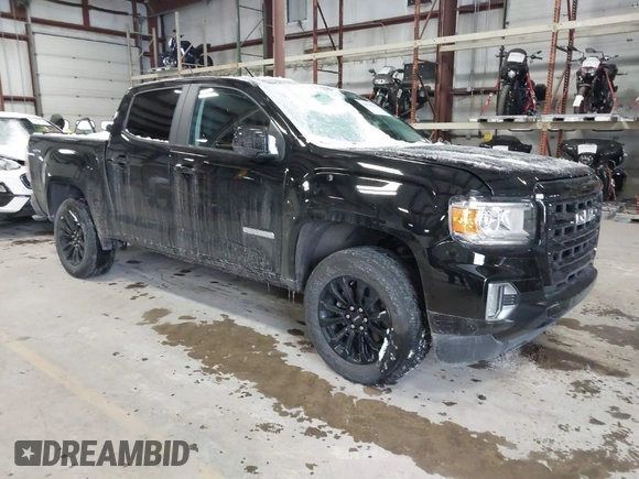 2022 GMC Canyon 4WD Elevation with VIN 1GTG6CEN6N1249763, listed as a IAAI auction lot 41578584 with 28,310 mi miles and . Bid and sale history available at DreamBid. Image 1.