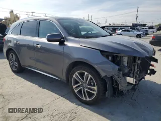 2017 Acura MDX Advance z VIN 5FRYD4H93HB037525, wystawiony jako Copart lot #45949485 z przebiegiem 199 077 mil mil oraz Szkoda całkowita • Salvage title. Historia ofert i sprzedaży dostępna na DreamBid. Obrazek 4.