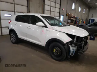 2015 Kia Sportage LX with VIN KNDPBCAC7F7772711, listed as a Copart auction lot 55059185 with 78,387 mi miles and Salvage Title. Bid and sale history available at carsss.com. Image 4.
