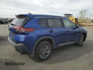2023 Nissan Rogue S with VIN 5N1BT3AB9PC912647, listed as a Copart auction lot 48198745 with 21,824 mi miles and Salvage title. Bid and sale history available at DreamBid. Image 3.