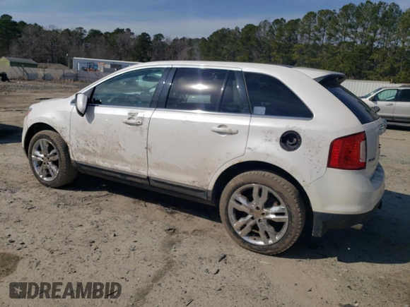 2012 Ford Edge Limited with VIN 2FMDK4KC6CBA47932, listed as a Copart auction lot 46429135 with 165,375 mi miles and Salvage Title. Bid and sale history available at carsss.com. Image 2.