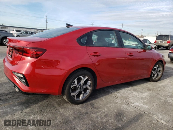 2021 Kia Forte FE with VIN 3KPF24AD0ME338718, listed as a Copart auction lot 77893723 with 41,865 mi miles and Clean title. Bid and sale history available at DreamBid. Image 3.