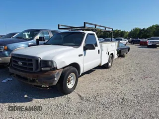 2004 Ford F-250 with VIN 1FDNF20L54EA09078, listed as a Copart auction lot 75739824 with 446,645 mi miles and Clean title. Bid and sale history available at DreamBid. Image 2.