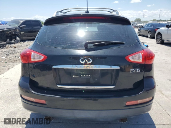 2009 Infiniti EX Journey with VIN JNKAJ09E59M900669, listed as a Copart auction lot 54713715 with 164,704 mi miles and Salvage Title. Bid and sale history available at carsss.com. Image 6.