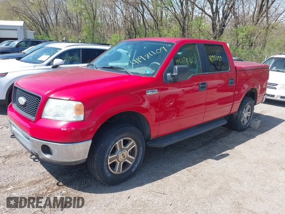 2006 Ford F-150 XLT with VIN 1FTPW14V36FA66816, listed as a IAAI auction lot 41981109 with 111,674 mi miles and . Bid and sale history available at carsss.com. Image 2.