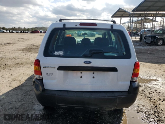 2006 Ford Escape XLS with VIN 1FMYU02Z46KB46719, listed as a Copart auction lot 44072045 with 0 mi miles and Salvage Title. Bid and sale history available at carsss.com. Image 6.