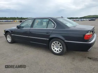 2001 BMW 7 Series 740iL z VIN WBAGH834X1DP27531, wystawiony jako Copart lot #64876605 z przebiegiem 140 936 mil mil oraz Czysty tytuł • Clean title. Historia ofert i sprzedaży dostępna na DreamBid. Obrazek 2.
