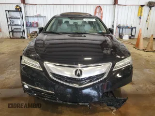2015 Acura TLX Technology with VIN 19UUB1F59FA003035, listed as a Copart auction lot 55828825 with 120,926 mi miles and Salvage title. Bid and sale history available at DreamBid. Image 5.