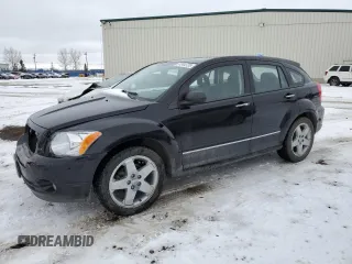 2007 Dodge Caliber R/T with VIN 1B3HE78K67D195402, listed as a Copart auction lot 51344725 with 127,296 mi miles and Salvage Title. Bid and sale history available at carsss.com. Image 1.
