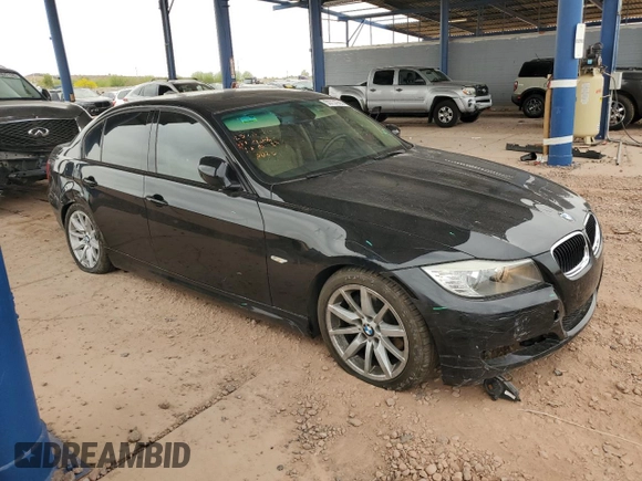 2011 BMW 3 Series 328i with VIN WBAPH5C53BA443023, listed as a Copart auction lot 50731995 with 55,136 mi miles and Salvage Title. Bid and sale history available at carsss.com. Image 4.