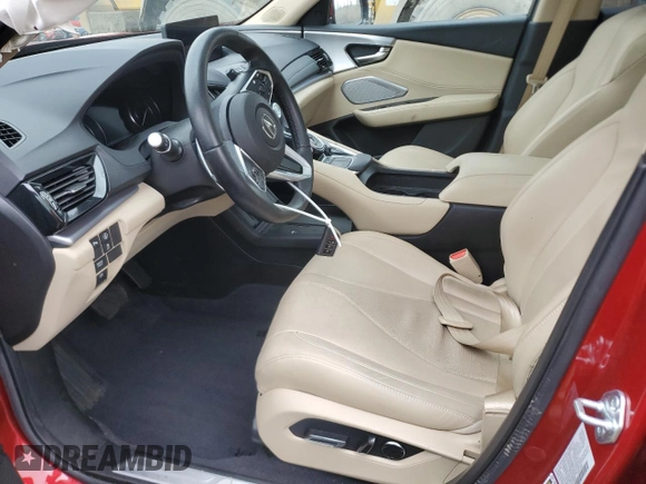 2022 Acura RDX w/Technology Package with VIN 5J8TC2H51NL010883, listed as a Copart auction lot 47860275 with 22,048 mi miles and Salvage Title. Bid and sale history available at carsss.com. Image 7.
