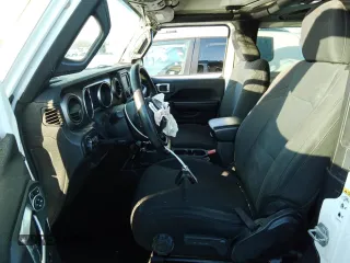 2018 Jeep Wrangler Sport with VIN 1C4GJXAG7JW188322, listed as a Copart auction lot 87352914 with 101,964 mi miles and Salvage Title. Bid and sale history available at carsss.com. Image 7.