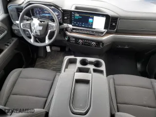 2025 Chevrolet Silverado 1500 LT with VIN 1GCPKKEK6SZ197964, listed as a Copart auction lot 51130655 with 1,058 mi miles and Salvage Title. Bid and sale history available at carsss.com. Image 8.
