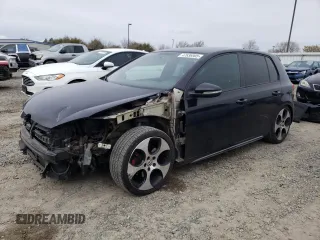 2012 Volkswagen GTI w/Sunroof & Navi PZEV z VIN WVWGD7AJ9CW021806, wystawiony jako Copart lot #47636905 z przebiegiem 131 238 mil mil oraz Szkoda całkowita • Salvage title. Historia ofert i sprzedaży dostępna na DreamBid. Obrazek 1.