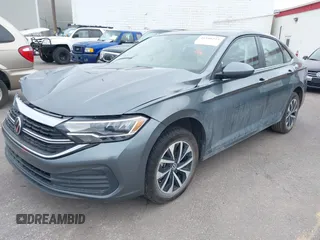 2022 Volkswagen Jetta with VIN 3VWNM7BU7NM028222, listed as a IAAI auction lot 41348223 with 50,623 mi miles and . Bid and sale history available at DreamBid. Image 2.