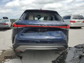 2023 Lexus RX 350 with VIN 2T2BAMBA4PC009721, listed as a Copart auction lot 61285405 with Not provided miles and Salvage title. Bid and sale history available at DreamBid. Image 6.