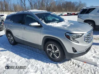 2019 GMC Terrain SLT with VIN 3GKALVEV1KL202501, listed as a Copart auction lot 45645415 with 122,550 mi miles and Clean Title. Bid and sale history available at carsss.com. Image 4.