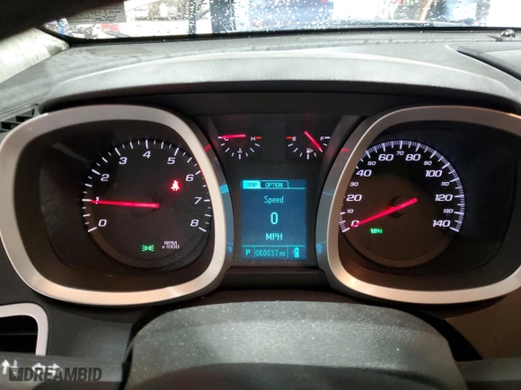 2013 Chevrolet Equinox LTZ with VIN 2GNFLGEK5D6234904, listed as a Copart auction lot 52020655 with 60,037 mi miles and Salvage Title. Bid and sale history available at carsss.com. Image 9.
