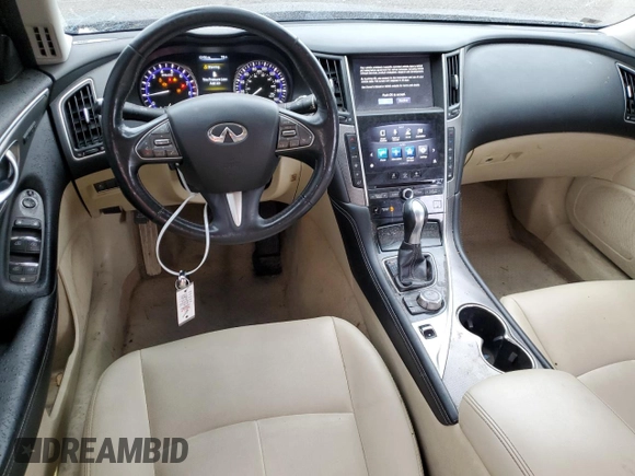 2016 Infiniti Q50 Premium с VIN JN1EV7AP6GM301728, выставлен на аукционе Copart как лот 60663765 с пробегом 91 118 миль миль и Списание • Salvage title. История ставок и продаж доступна на DreamBid. Изображение 8.