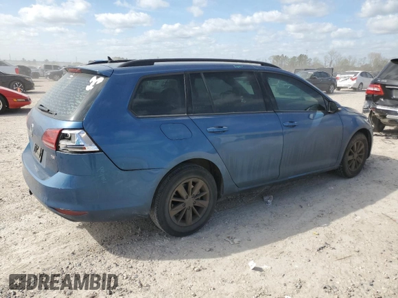 2017 Volkswagen Golf SportWagen S with VIN 3VWA17AU4HM502818, listed as a Copart auction lot 48975945 with 85,811 mi miles and Salvage Title. Bid and sale history available at carsss.com. Image 3.