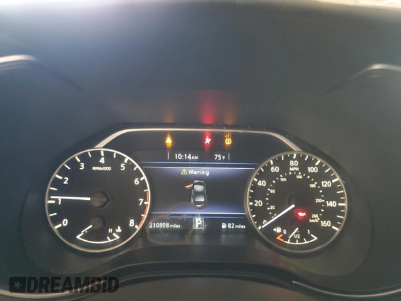 2016 Nissan Maxima Platinum with VIN 1N4AA6AP7GC383451, listed as a Copart auction lot 54774235 with 210,898 mi miles and Salvage title. Bid and sale history available at DreamBid. Image 9.