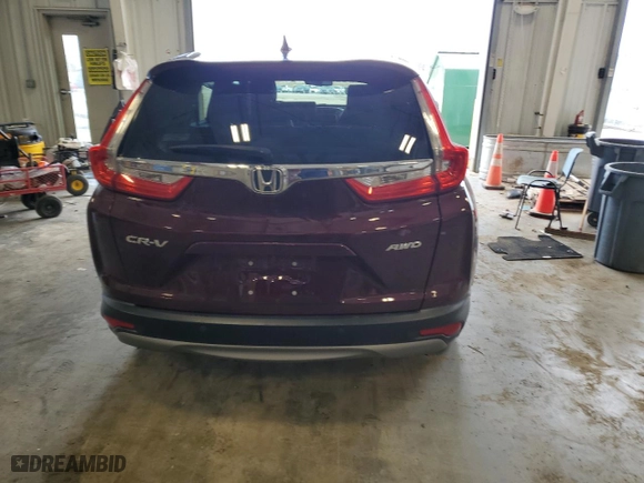 2019 Honda CR-V EX-L with VIN 7FARW2H89KE015049, listed as a Copart auction lot 53002765 with 66,696 mi miles and Salvage Title. Bid and sale history available at carsss.com. Image 6.