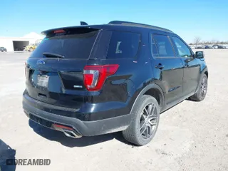 2017 Ford Explorer Sport with VIN 1FM5K8GT5HGA65908, listed as a IAAI auction lot 41391956 with 162,023 mi miles. Bid and sale history available at carsss.com. Image 4.
