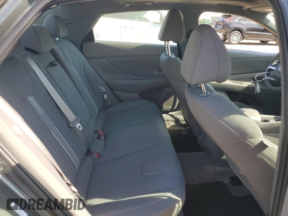 2024 Hyundai Elantra SEL with VIN KMHLS4DG0RU717599, listed as a Copart auction lot 76830314 with 7,205 mi miles and Salvage title. Bid and sale history available at DreamBid. Image 10.