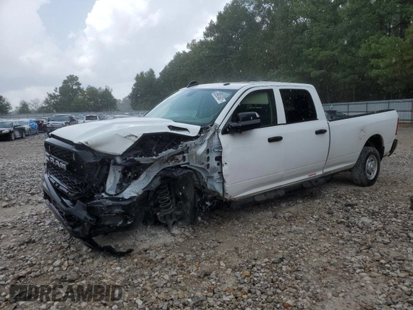 2020 Ram 2500 Tradesman with VIN 3C6UR5HJ6LG206674, listed as a Copart auction lot 65924601 with 26,535 mi miles and Salvage Title. Bid and sale history available at carsss.com. Image 2.