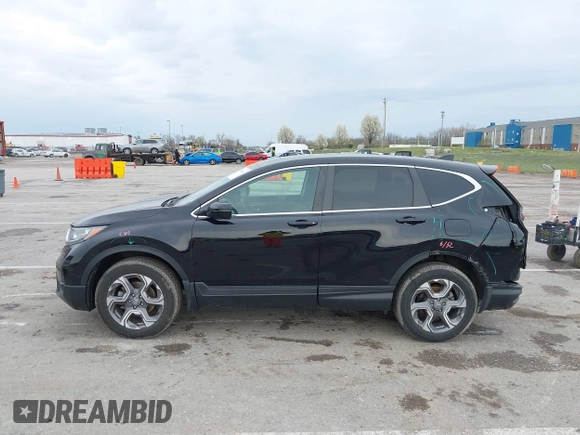 2019 Honda CR-V EX-L with VIN 7FARW2H86KE039566, listed as a IAAI auction lot 41902446 with 46,744 mi miles. Bid and sale history available at carsss.com. Image 14.