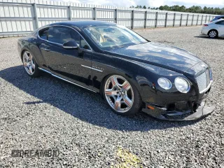 2014 Bentley Continental GT z VIN SCBFU7ZA5EC092542, wystawiony jako Copart lot #73841604 z przebiegiem Nie podano mil oraz Szkoda całkowita • Salvage title. Historia ofert i sprzedaży dostępna na DreamBid. Obrazek 4.
