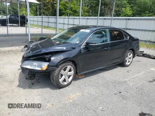 2013 Volkswagen Passat SE with VIN 1VWBH7A39DC109660, listed as a Copart auction lot 58896275 with 176,132 mi miles and Salvage title. Bid and sale history available at DreamBid. Image 1.