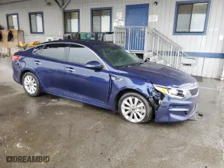 2018 Kia Optima EX with VIN 5XXGU4L33JG181532, listed as a Copart auction lot 47999055 with 131,839 mi miles and Salvage Title. Bid and sale history available at carsss.com. Image 4.