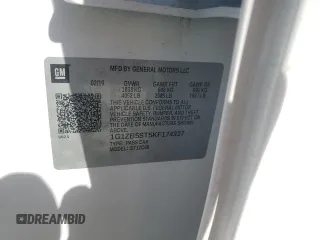 2019 Chevrolet Malibu LS z VIN 1G1ZB5ST5KF174337, wystawiony jako Copart lot #49485985 z przebiegiem 130 481 mil mil oraz Szkoda całkowita • Salvage title. Historia ofert i sprzedaży dostępna na DreamBid. Obrazek 12.